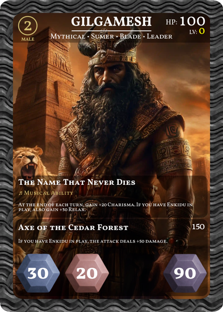 Card at level 0